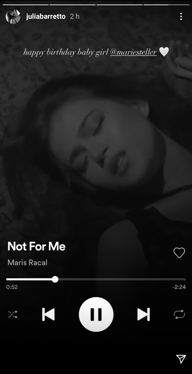 Mariestellersss's tweet photo. [092220] juliabarretto IG story

NOT FOR ME
#MarisNotForMeMV
@MissMarisRacal https://t.co/tjrKrk52dB