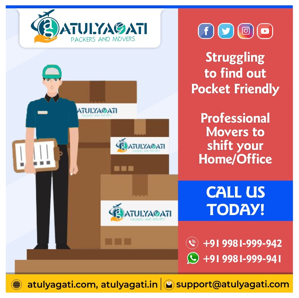 atulyagati's tweet photo. Struggling to find out Pocket Friendly Professional Movers to shift your Home and Office stuff?

Call us Today!
9981999941
9981999942
https://t.co/74MdqwMvHL

#homerelocation #commercialmovers #officemovers #packersandmovers #packersmovers #relocations #professionalmovers https://t.co/BoIBDZtI6z