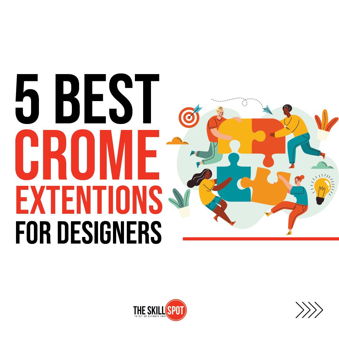 theskillspotIN's tweet photo. 5 best crome extention for designers
1. Spectrum
2. Stylebot
3. Lorem Ipsum
4. Font Finder
5. Muzli 2
Click for full post-https://t.co/JaaUgRXqLb
โโโโโโโโโโโโโโโโ
Don't forget to follow us @theskillspot For such amazing posts
#theskillspot #skillset #google #googleextensions https://t.co/HnMdb2Ao0A