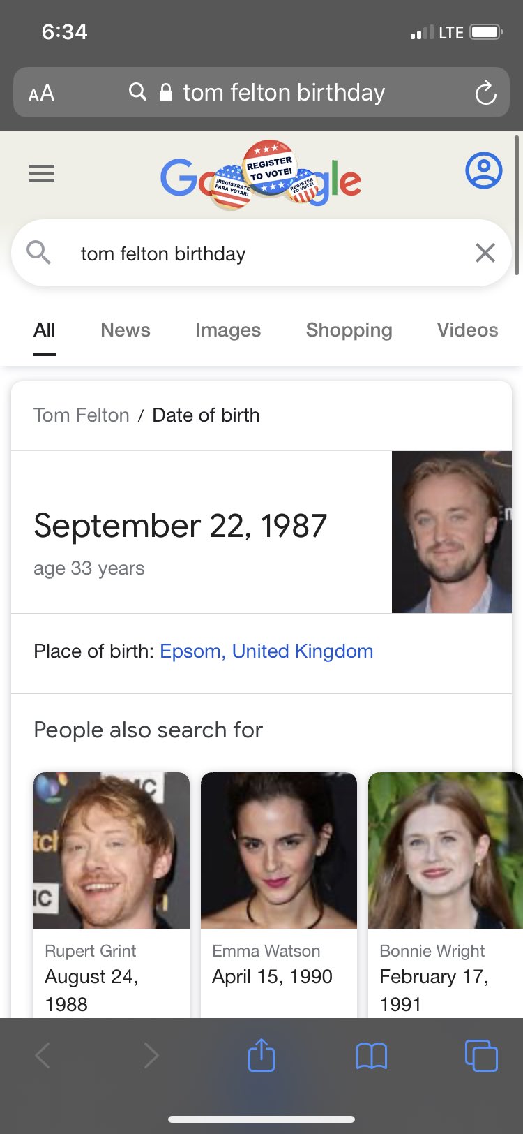 Happy birthday to the one the only TOM FELTON!   GET THIS TRENDING!!!!!! 