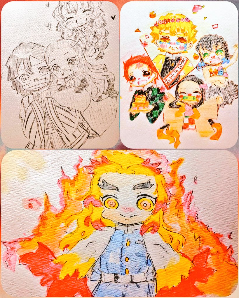 #四連休なので絵描きさんと繋がりたい

素敵なタグお借りします!*ᴗ ᴗ)⁾⁾

アナログでお絵描きしてます✨
デフォルメ多め&かまぼこ隊多めに描いてます?

善禰推しですが基本的には皆好きです!('˘`*)♪
時々荒ぶります(笑)

ゆっくりお迎えしたいと思います✨
(過去のイラスト使い回し失礼?) 