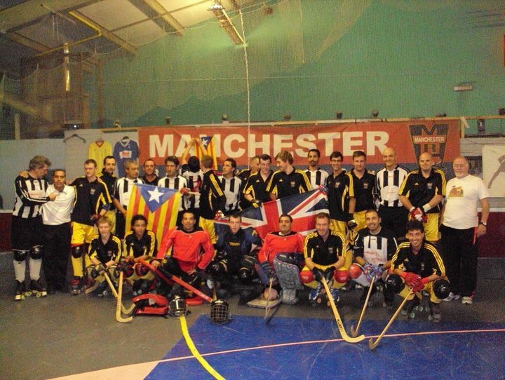 7 years ago Manchester Roller hockey Club and VIC Roller hockey Club