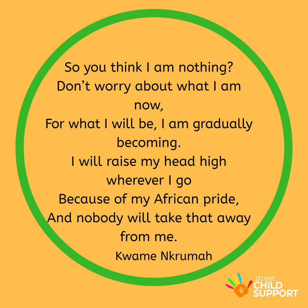 schildsupport's tweet photo. The Voice of all Street children!

#supportstreetchildren #growthmindset #thefutureisbright #inmemory #osagyefodrkwamenkrumah https://t.co/zWQ1KfbCdJ