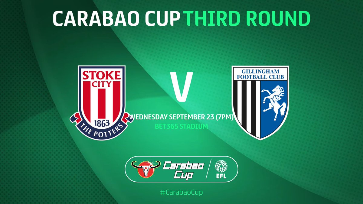 💻 | #Gills travel to <a href="/stokecity/">Stoke City FC</a> tomorrow evening looking to book a place in the fourth round of the <a href="/Carabao_Cup/">Carabao Cup</a>. 🏆

Can the boys cause an upset? 

Stream the game for just £10 via iFollow! ⚽

➡️ bit.ly/35YY0Si. 

#InThisTogether