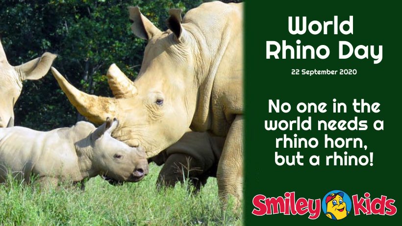 SmileyKidsSA1's tweet photo. Save the Rhinos 🦏
#WorldRhinoDay2020 #WorldRhinoDay #smileykids #smileykidsassociation #smileybabes #southafrica #Preschool #Education #Toddlers #Children #Babies #enrolnow #BackToSchoolSA #Covid19SA https://t.co/mTD2kVQJto