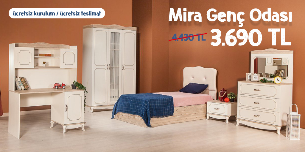 Okula dönüş kampanyası başladı !🔔
Mira genç odası avantajlı fiyatı ve ücretsiz teslimat- kurulum imkanıyla web sitemizde seni bekliyor!

Bu fırsatı kaçırma😊
🌐 Web: mobetto.com
📞 Telefon&amp;Whatsapp: +90 549 814 28 64