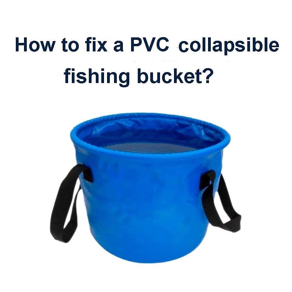 Ulow Liquid PVC on X: Collapsible fishing bucket made of PVC are very  useful during fishing time. But if there is a leak - we buy a new one. Ulow  Liquid PVC