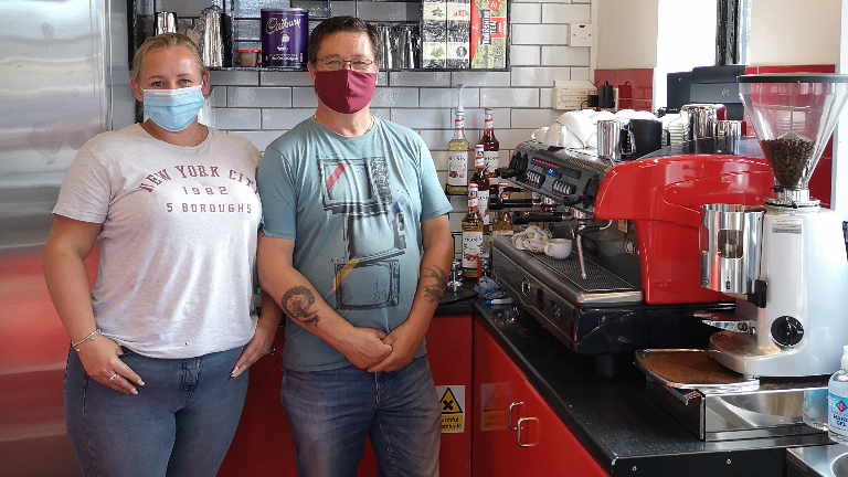 BeanSmitten's tweet photo. Just back from training Kim and Steve at Lily's Cafe #Uckfield #EastSussex. They open next week! Next to @waitrose and the railway station! #BeSmitten☕ https://t.co/hwSZyRw463