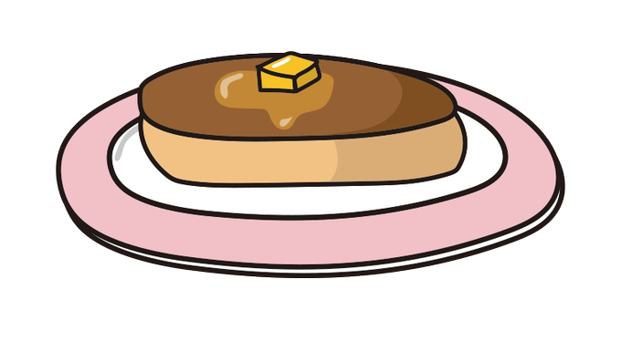 ホットケーキのtwitterイラスト検索結果