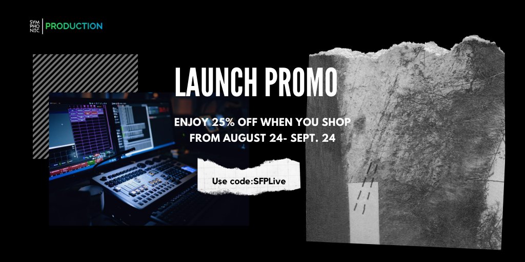 symphonicdist's tweet photo. Are you a producer looking for #SamplePacks, #MasteringServices, or #STEMs? We gotchu. Check out Symphonic For Production and make sure to use our discount code π₯β‘οΈ https://t.co/lqzRExVrrY https://t.co/0L7OaLbCJq