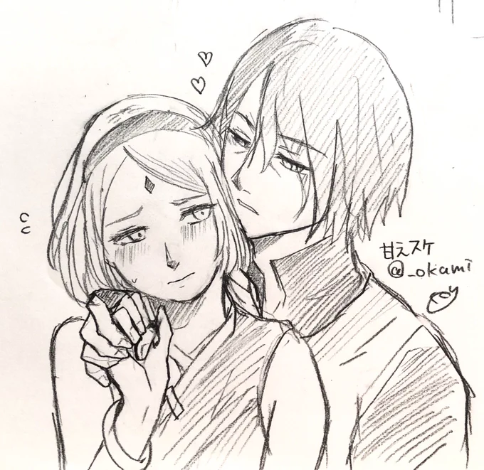 夫婦いちゃこら
久しぶりにシャーペンで\( 'ω' )/ 