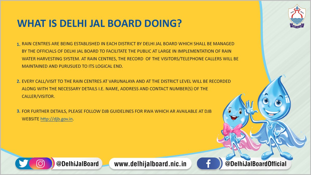 DelhiJalBoard's tweet photo. What is Delhi Jal Board doing?
#रेन_वाटर_हार्वेस्टिंग #RainWaterHarvesting #RWHPond #RoofTopRain #RainWaterStorage #PureWater #WaterSufficient #DJB #DelhiJalBoard #savewater #water #rain #climatecrisis #DelhiGovernment https://t.co/Fca1EOYONk