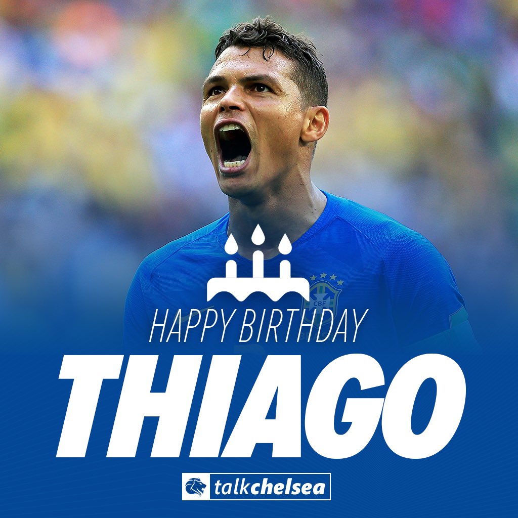 Happy Birthday to Thiago Silva, who turns 36 today!   l  