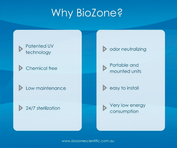 TawadaCleanTech's tweet image. BioZone Scientific is like no other product on the market. BioZone is equipped with patented UV technology, chemical free, easy installation and 24/7 sterilization. #TawadaCleanTech #BioZone