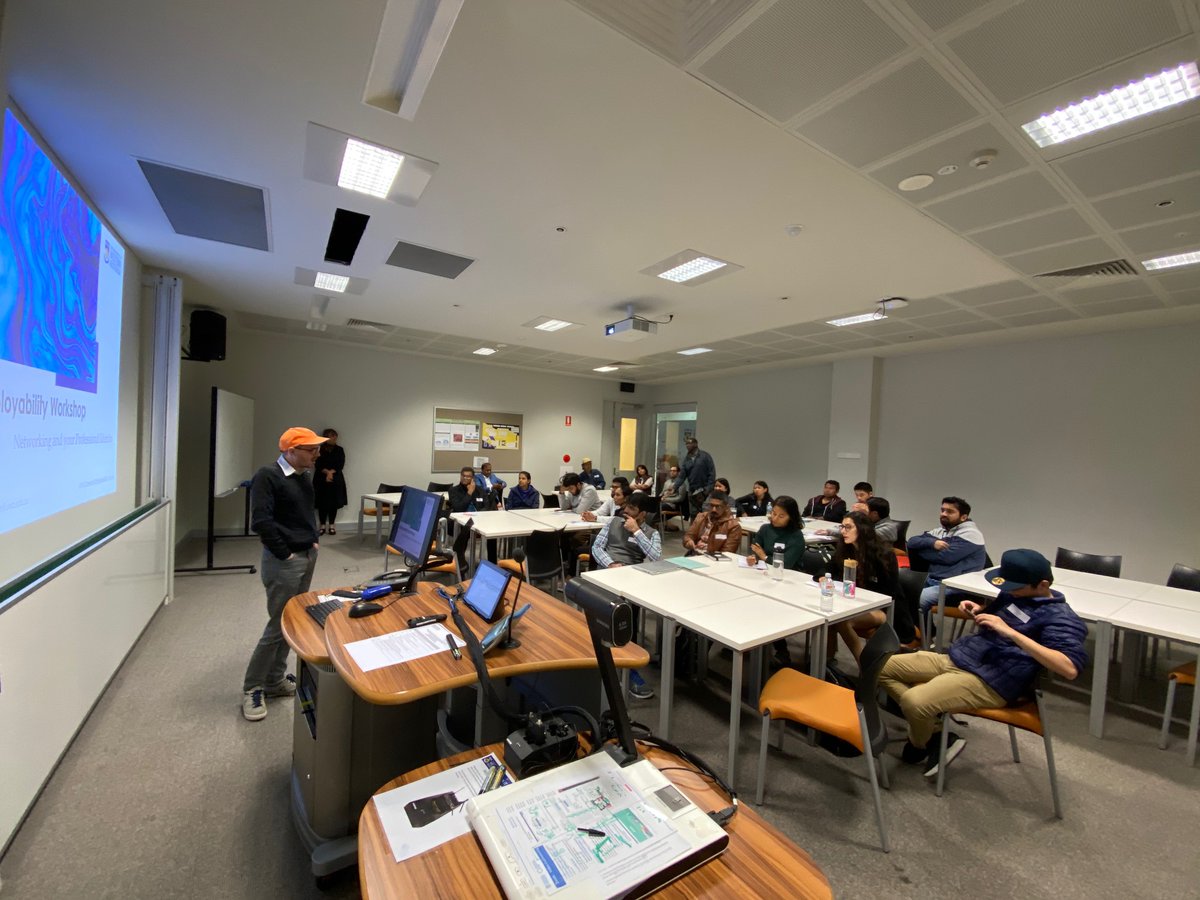 IOA_UWA's tweet image. Congratulations to PhD students from @SAgE_UWA &amp;amp; @IOA_UWA who completed a #NetworkingWorkshop today! Thank you to @KadambotS, James Fogarty, Janine Croser &amp;amp; Amin Mugera for sharing their experiences with networking. Register for the PG Showcase on Sep 30: bit.ly/31XtMNd