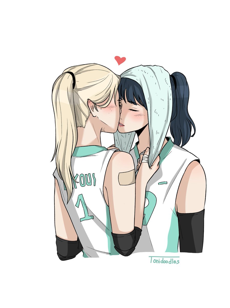 tonidoodles's tweet photo. the setter and the spiker 💙
#mimo https://t.co/JucMhIsMTL