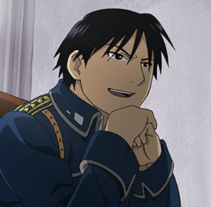 I would trust this man with my life, roy mustang from full metal alchemist