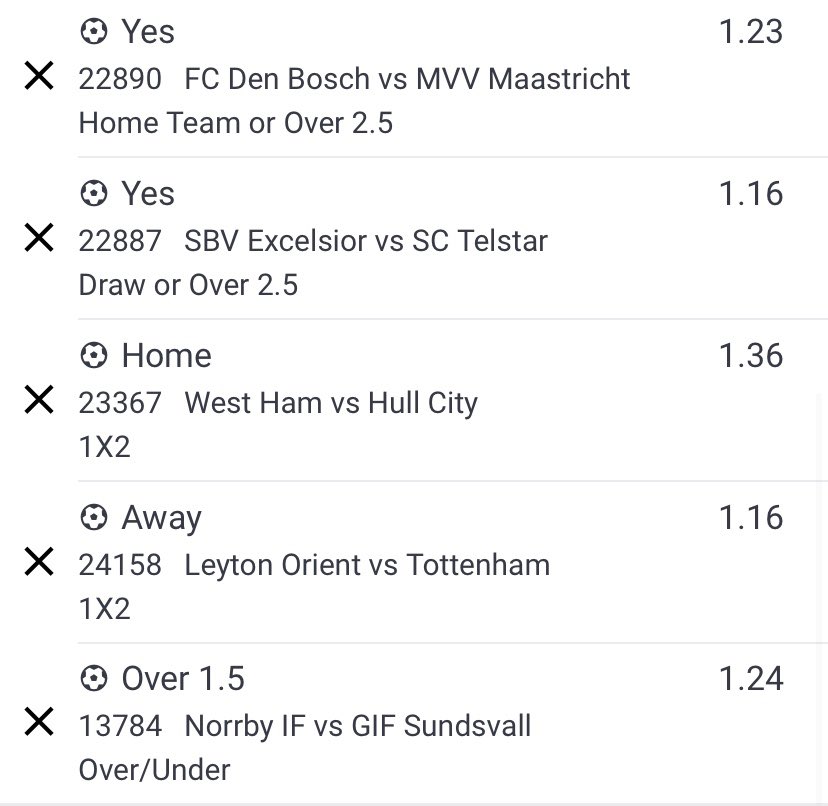 Certified Odds on X: 500 Odds 1k to 1M+ Sportybet Booking