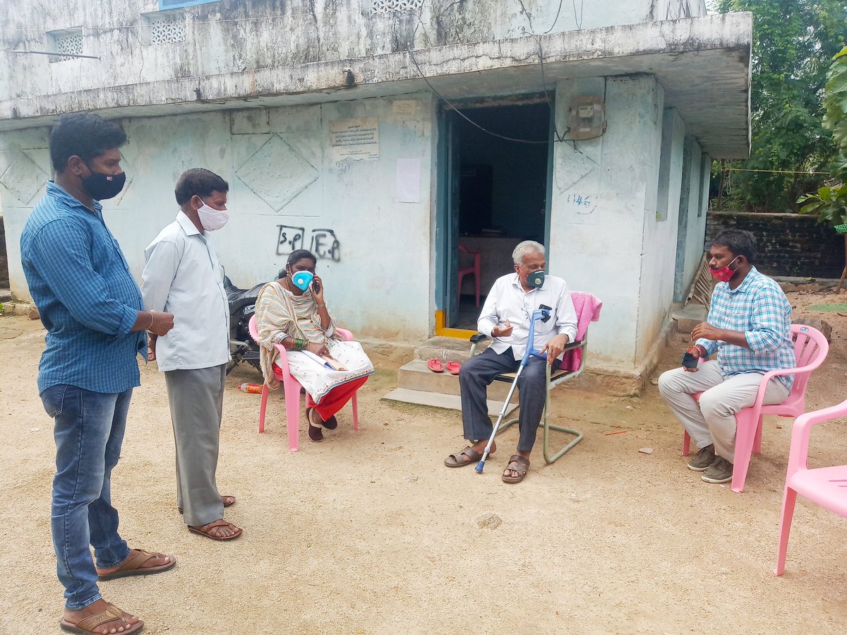 RavulapallyG's tweet photo. DPO sir, DLPO madam, MPO sir, Sarpanch and wardmembers visits Ravulapally GP for inspecting Sanitation.. https://t.co/pOIoqenNXX