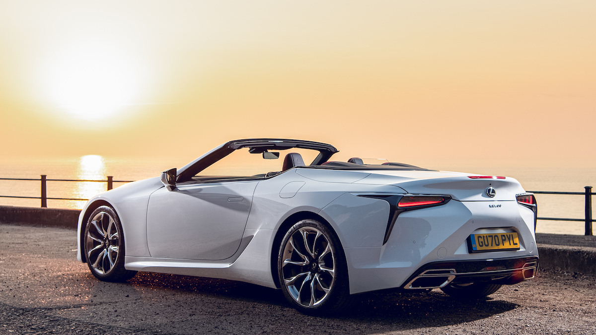 Is there a better way to spend the #LastDayofSummer? #LexusLC Convertible.