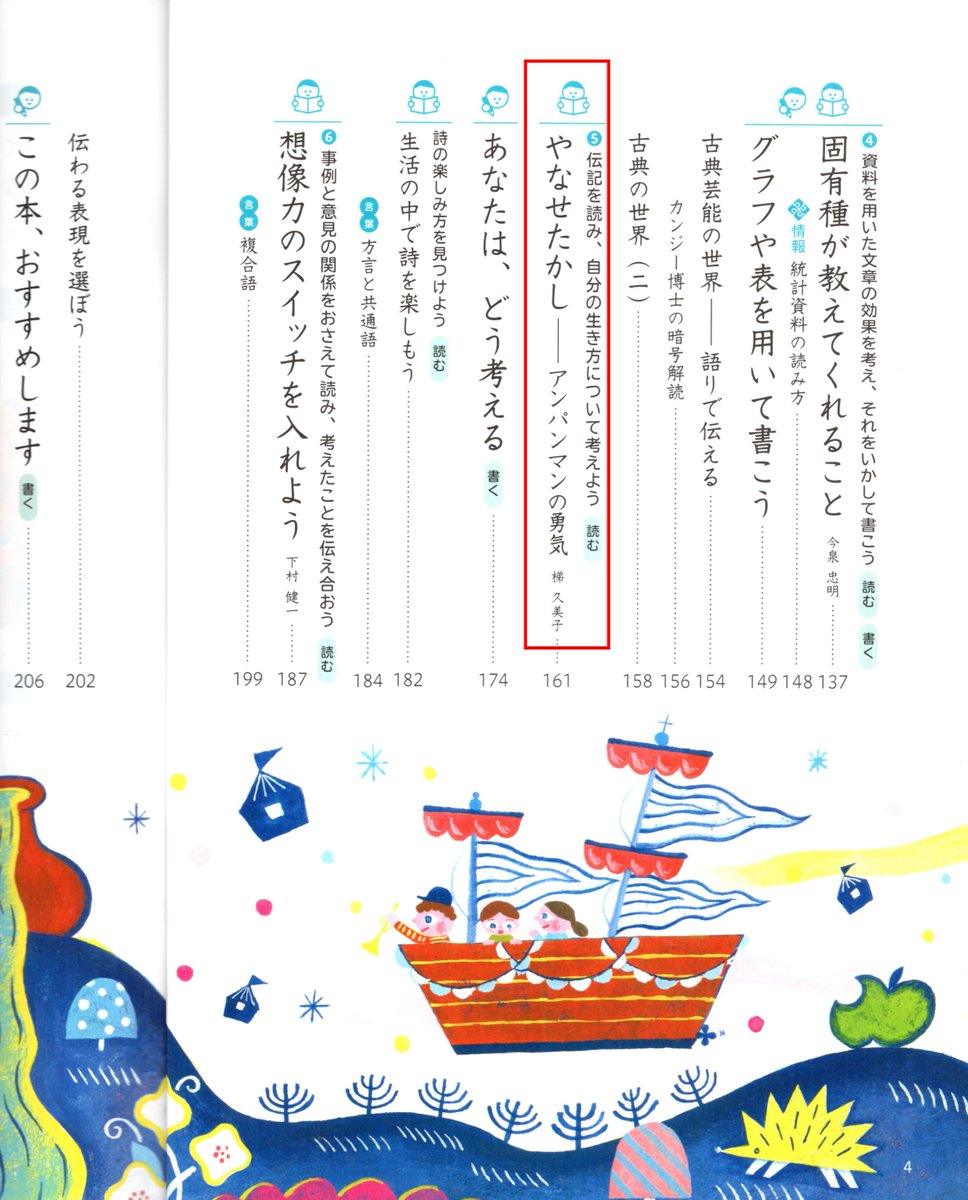 和中 光次 わなか みつじ 戦時中の教科書 初等科国語や初等科修身には偉人がたくさん登場するが 今の小学校の国語 の教科書にはどんな人物が紹介されているのだろうか 一番シェアの大きい光村図書の国語教科書を調べたら 小５の教科書にアンパンマン