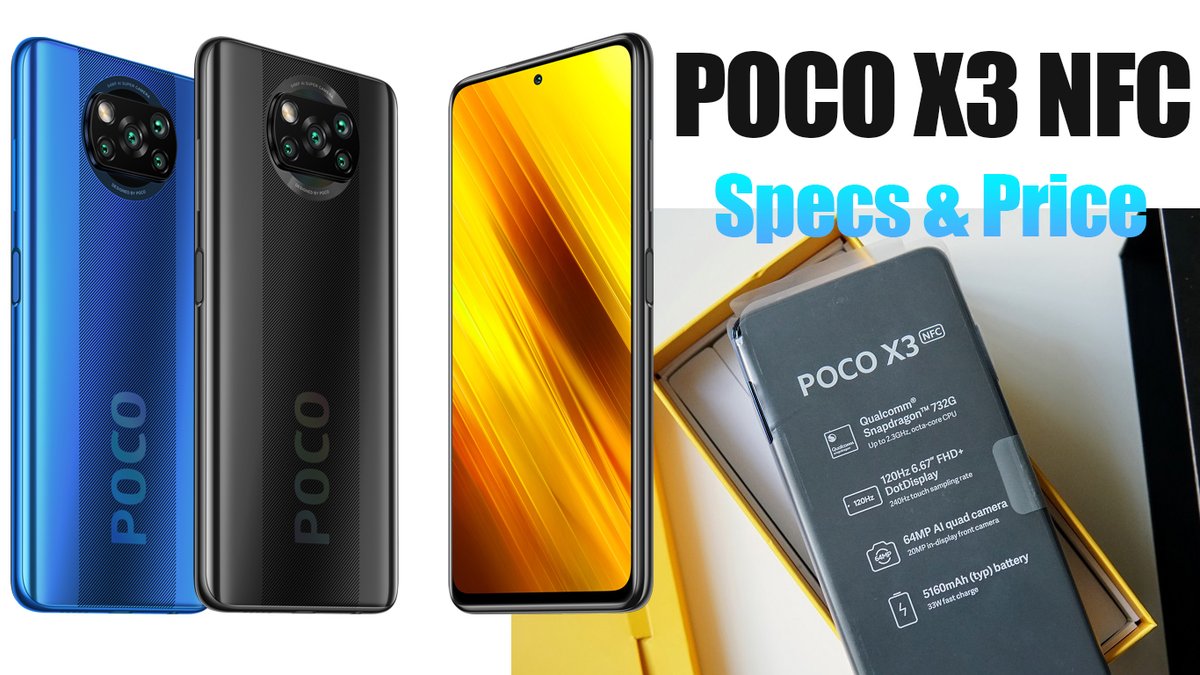 AndroidCrawlFix's tweet image. POCO X3 NFC 2020 Full Specs and Price in the Philippines youtu.be/MXqolv-yhhA via @YouTube