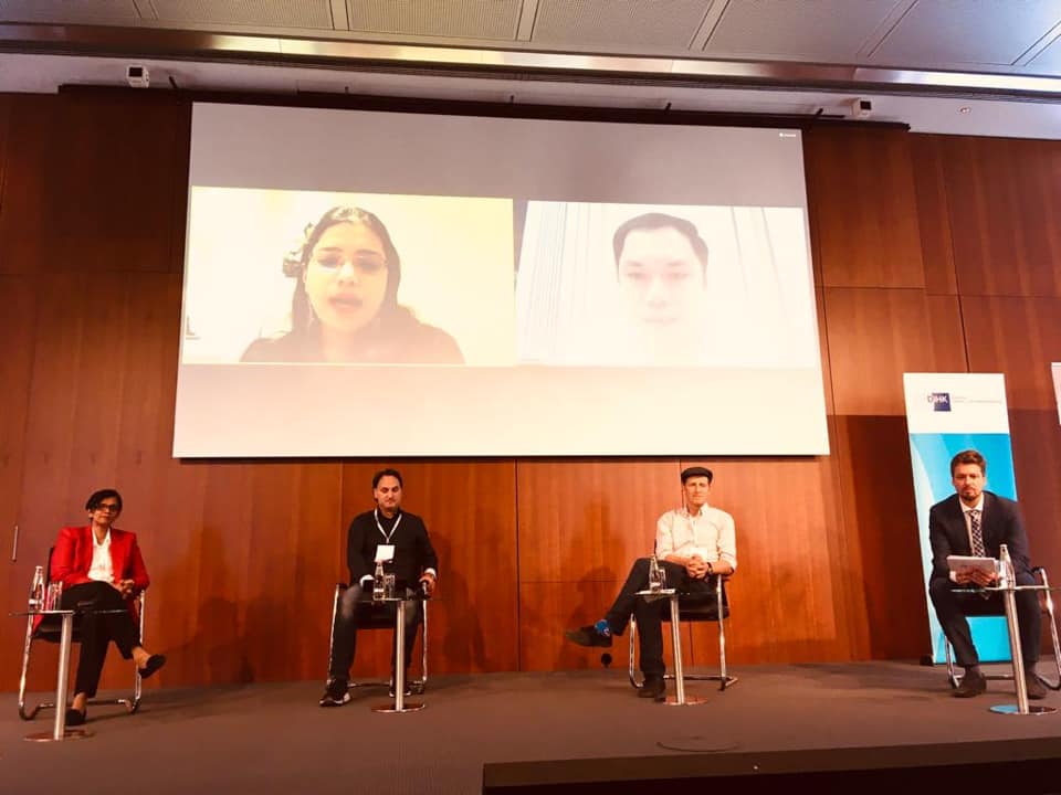 GermanySrilanka's tweet photo. H.E. the Ambassador Manori Unambuwe represented SriLanka and it’s startups at the AsiaBerlin Summit on 21 September 2020. https://t.co/tUo10NBXeR