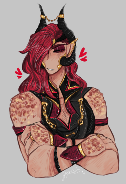 JinxedArtist's tweet photo. Finally drew this Sin boy I made!
Very, VERY proud of the outcome.. The gold and armor look so nice,, Ugh, I love it!! Hope ya'll do aswell!!
#sinoc #SIN #OC #Digitalartist #Digitalart #gay #Big #Artist #ArtistOnTwitter https://t.co/7RHzOCPQih