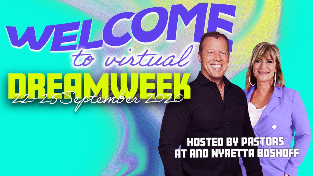 Dream Week 2020 is here‼️
International guest speakers you don't want to miss! 
Follow the link to see more info. 

 crconline.org/dreamweek

Ps <a href="/AtBoshoff/">Adriaan Boshoff</a> <a href="/NyrettaBoshoff/">Nyretta Boshoff</a>  @CRCMain <a href="/CRCZone7/">CRC Pta Zone 7</a> <a href="/CRCPretoria/">CRC Pretoria</a>

#Heaven2020 #CRConline #Fellowship #Dreamweek2020