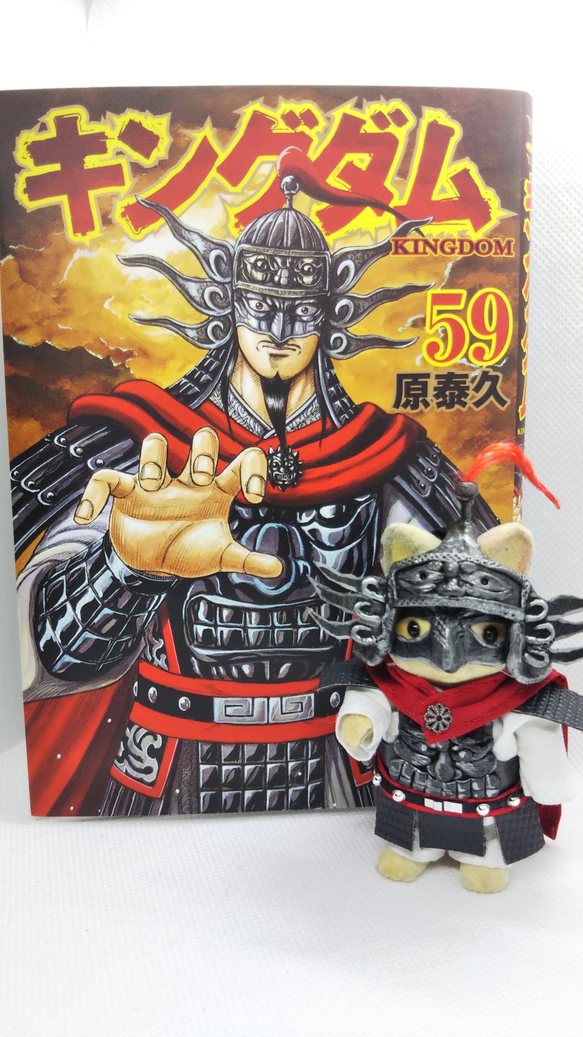 シルバニア救世主伝説 キングダム最新刊 59巻の表紙とあわせてみたよ 王翦将軍 下らんな 歴史の重みで国が救われるものではない 上に立つ者共が馬鹿の集団であれば それだけで国は亡ぶ キングダム シルバニア コスバニア T Co