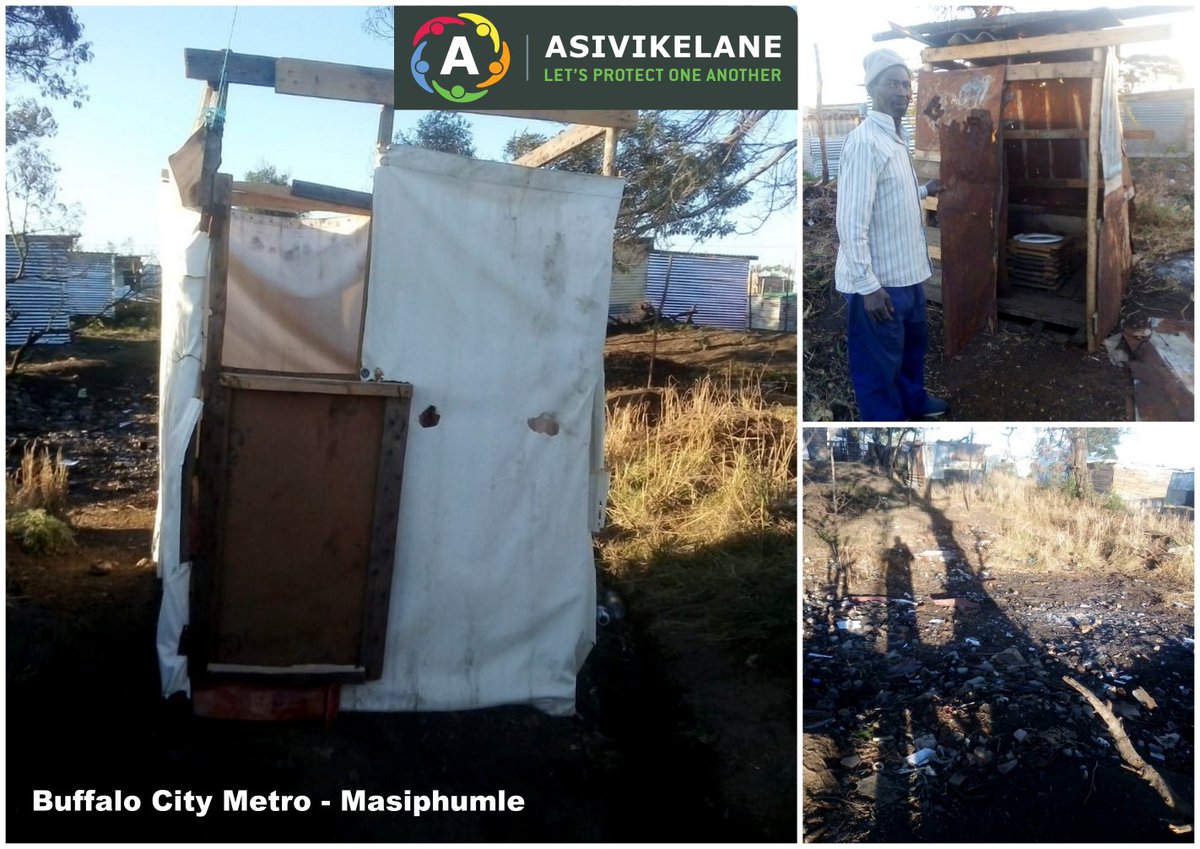 ibp_sa's tweet image. Residents of the informal settlement of Masiphumle in @OfficialBCMM sent #Asivikelane these photos of their self-built pit toilet. They also sent us photos of where the waste is burnt due to insufficient refuse removal. 
@Afesiscorplan #socialaudits