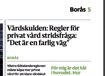 Är detta en sjukvårdsdebatt vi behöver just nu? Ena sidan vill att vårdpersonalen ska kunna jobba så mycket den vill, andra sidan anser att detta "är en farlig väg" och att det är "hål i huvudet" att ta bort hindren för den som vill byta arbetsgivare.