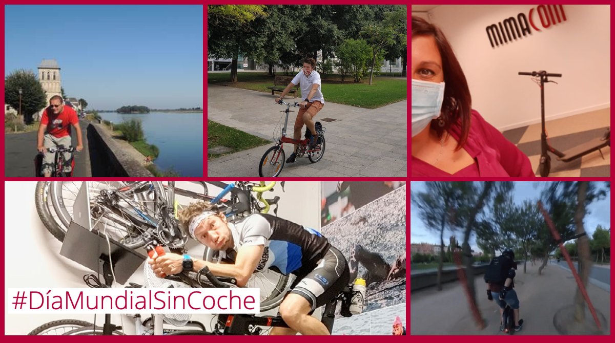 mimacom_es's tweet photo. En @mimacom_es no solo durante la #SemanaDeLaMovilidad apostamos por un mundo mejor . 🚴‍♀️🛴🛵🚅🏃🏽
¿Cómo contribuyes a hacer el mundo más sostenible? 🌏 🌱
#DíaSinCoche #PedaleandoLaExtraMile #SemanaEuropaDeLaMovilidad @mobilityweek #SEM2020 #cambioclimatico #MedioAmbiente https://t.co/p4uIzav3yQ