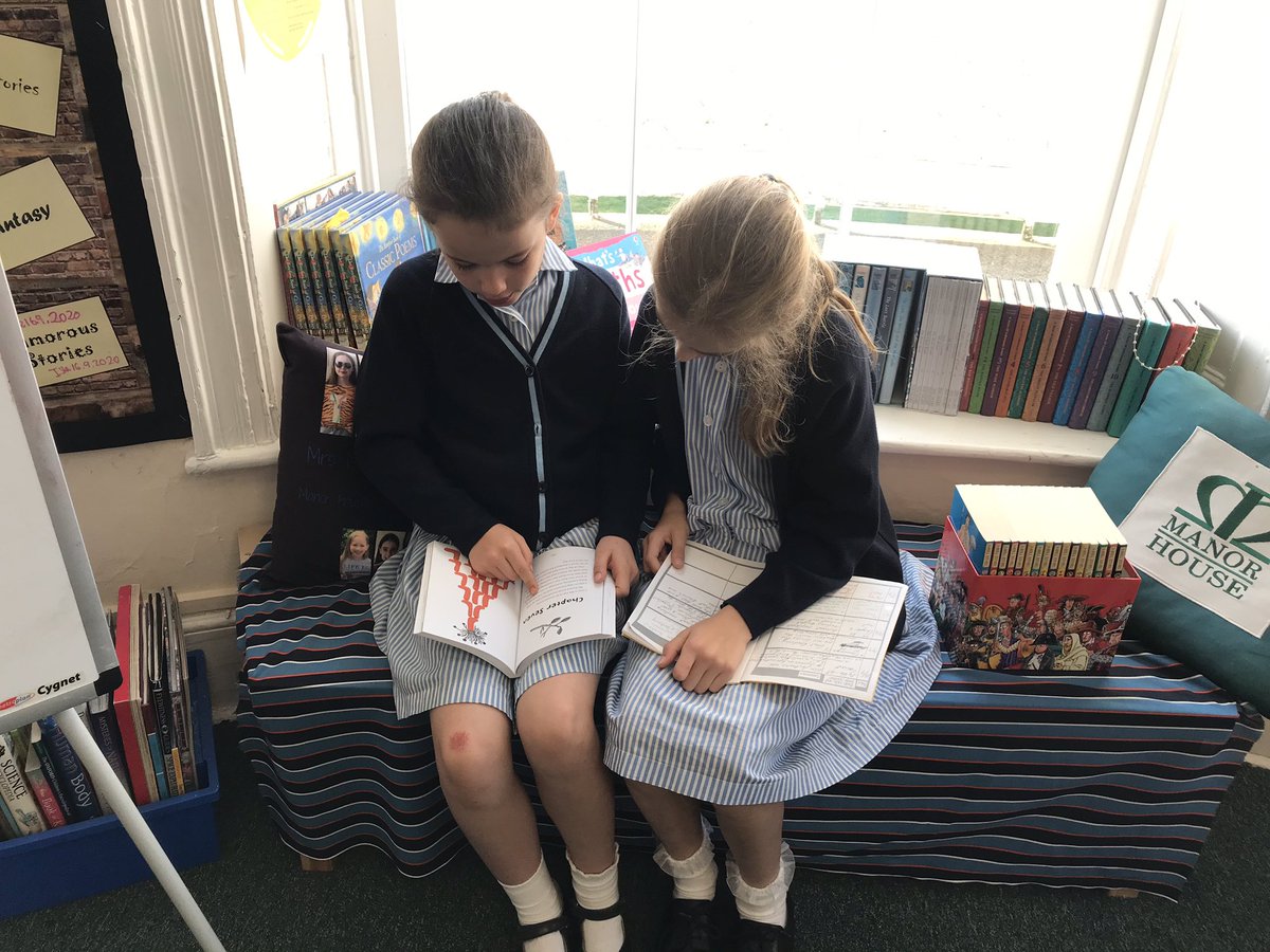 ManorHseSchool's tweet photo. Wonderful buddy reading today. Thank you so much Year 5 and Year 6 for listening so carefully to Year 3 read. They loved it.#creativeandcollaborative https://t.co/dULFBohM4F