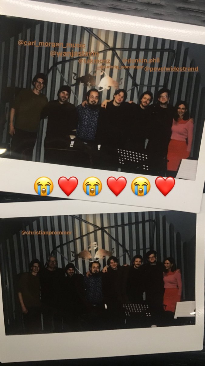 Excited to share the first track with full band from my EP this week! Off World Strings has seen many iterations.. I don't know why but it took a long time to actualise it. Thanks to everyone in this picture for helping me conjure it!

#redbullmusicstudiosberlin #synthstrings