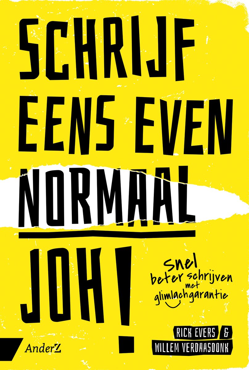 villamedia_werk's tweet photo. Villamedia verloot 6 exemplaren van het boek 'Schrijf eens even normaal, joh!' van Rick Evers en Willem Verdaasdonk.  RT om kans te maken! #winactie @AnderZdenken https://t.co/OaIJy9ukaN