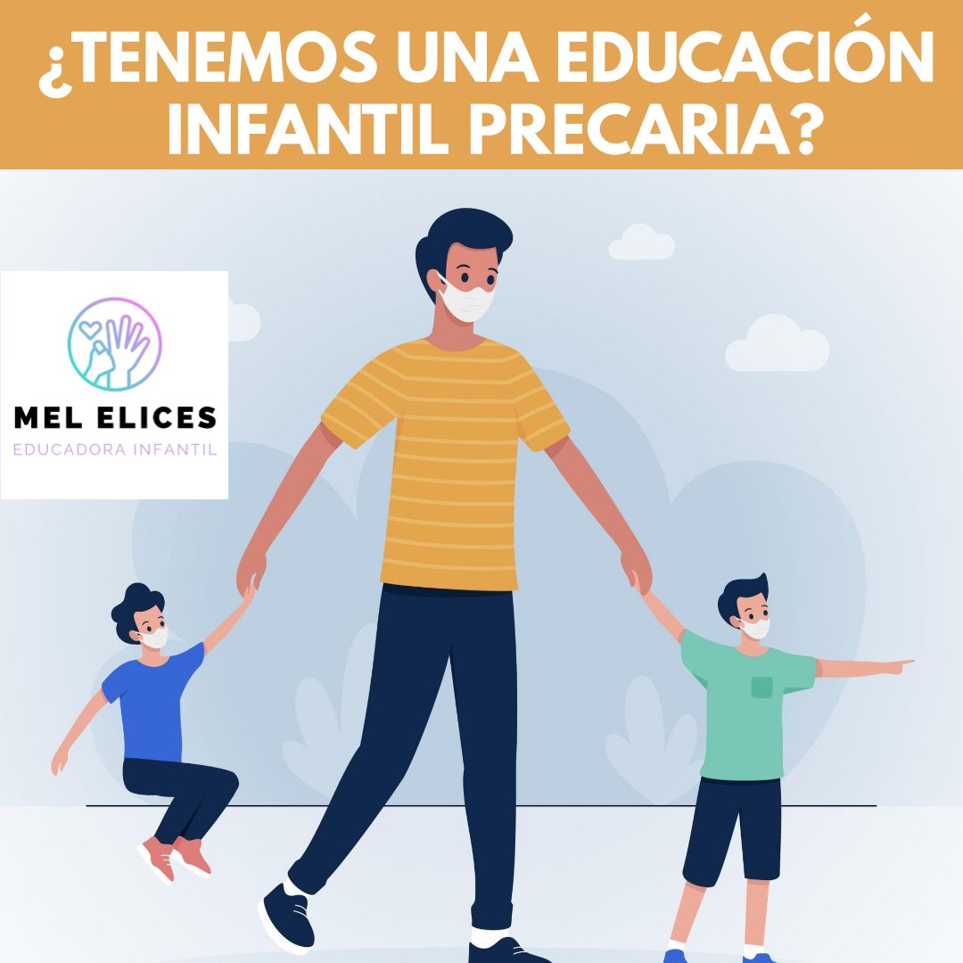 Mel_Elices's tweet image. ¡Buenos días! 😃 ¿Tenemos una educación infantil precaria en España? Cada vez más educadores infantiles expresan las malas condiciones en las que trabajan, por no hablar del sueldo. Qué pena, de verdad. 😖 @InfantilSe
