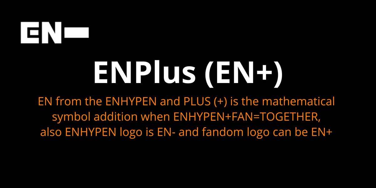 [ #ENHYPEN FAN CLUB NAME SUBMISSIONS THREAD]Here are 4 of the names you guys submitted to our tracker!ENPHILIAENPHOENIX ENPlus (EN+)ENSTELLARS @ENHYPEN @ENHYPEN_members #엔하이픈 #ENHYPEN_FandomName