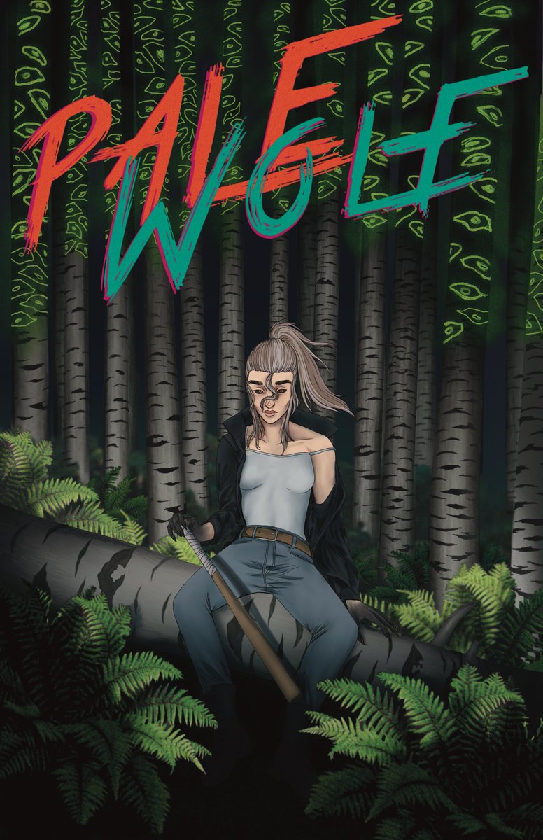 MsRocketGrealy's tweet image. Currently writing the script to my upcoming werewolf comic named 🐺 Pale Wolf🐺. 

Its gonna have a bit of mystery, comedy and some girls having a gay panic in the woods.