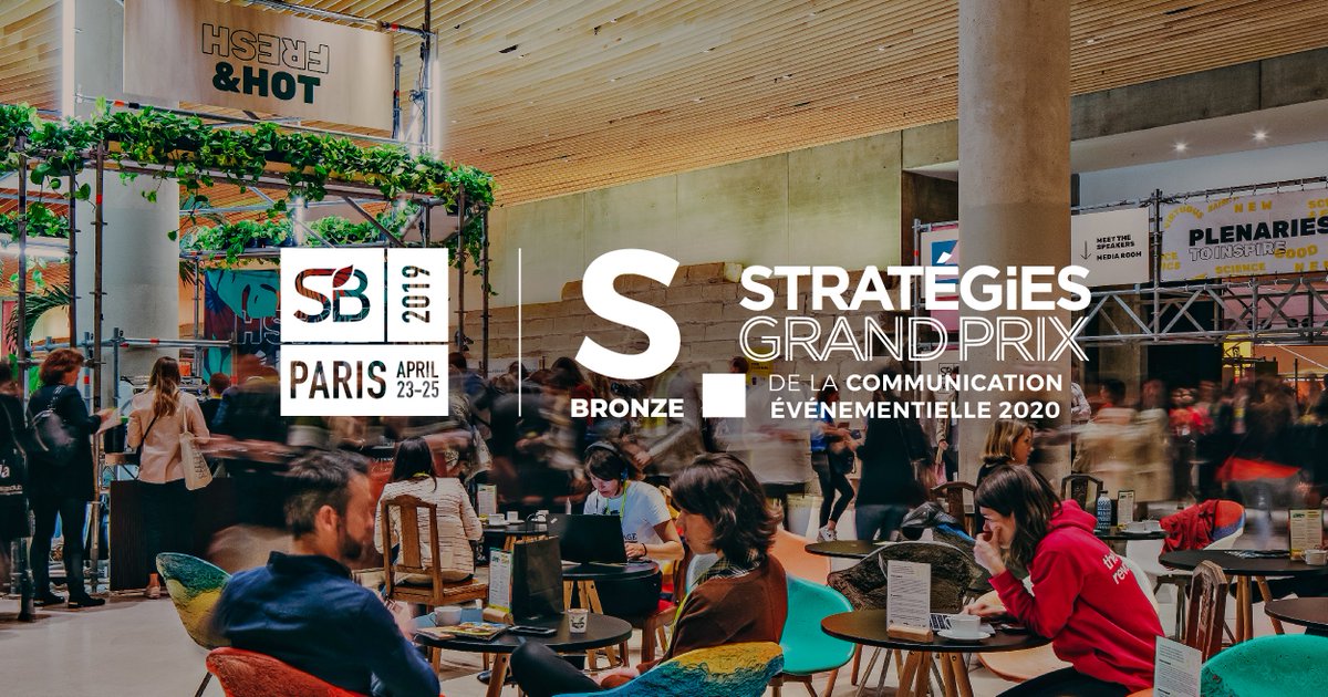 ✖️Open up transitions : Pixelis remporte le Bronze du Grand Prix Stratégies pour Sustainable Brands Paris 2019 dans la catégorie Scénographie événementielle ! L’occasion de vous donner rdv en 2021 pour la suite de l’aventure 🌍 
#PixelisOpen #gpstrat 
<a href="/SustainBrandsFr/">Sustainable Brands PARIS</a> <a href="/Strategies/">Strategies</a>