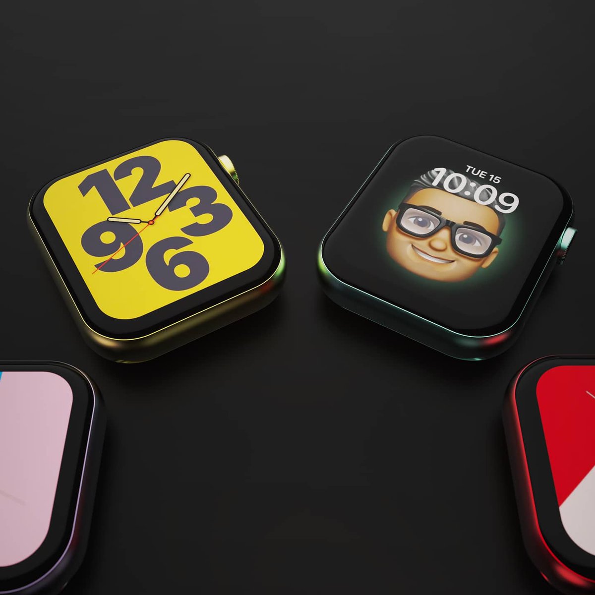 ZONEofCONCEPTS's tweet photo. With the arrival of the Blue and Product Red Apple Watches Series 6, who else wants to see more vibrant shades of colour? I thought the materials used for the iPhone 11 series would look great on the Apple Watch, but let me know what you think and what colours you want to see! 😁 https://t.co/7Oq5PWB5aj