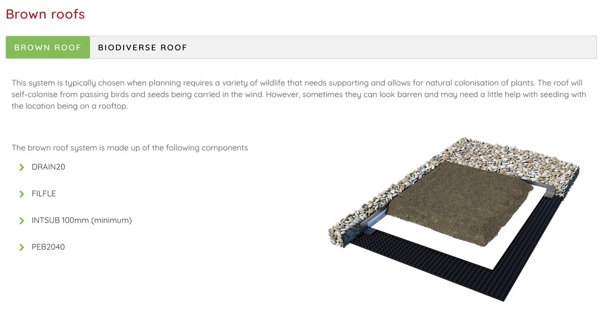 🌱 GETTING TO GRIPS WITH YOUR #GREENROOF TYPES - BROWN ROOFS 🌱
Typically chosen when planning requires a variety of #wildlife that needs supporting and allows for natural colonisation of #plants. The roof will self-colonise....discover more:
essexgreenroofing.co.uk/types-of-syste…
#roofing