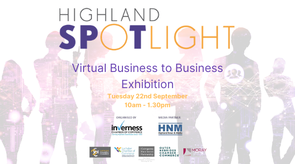 ✨Highland Spotlight✨

<a href="/InvernessChambr/">Inverness Chamber</a> 's Deputy Chief Executive, Paula Nicol will open the event at 10am followed shortly with our 'in conversation' discussion with James Mackenzie-Blackman, Chief Executive, <a href="/EdenCourt/">Eden Court Highlands</a> at 10.30am.

See you all there.