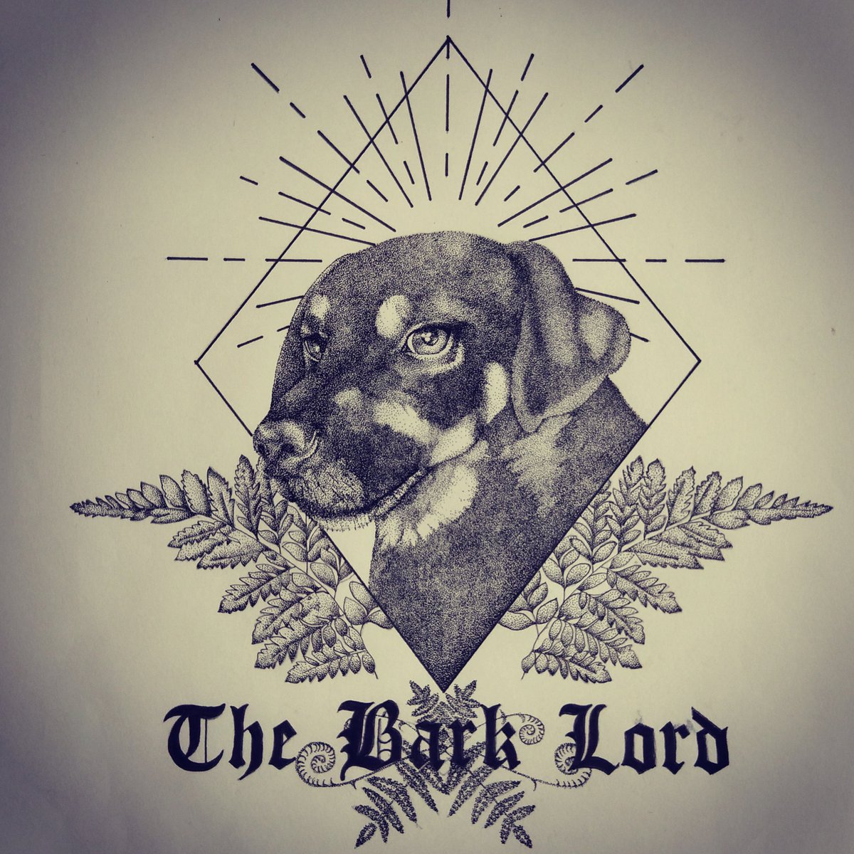 lettygraphy's tweet photo. Fini ! 
Diesel the bark Lord... 

#stippling #pointillism #dotwork #dog #dogportrait #blackink #pet #dogmom https://t.co/LLFNwDcm7p