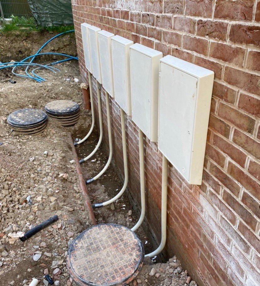 Happy to help a property developer who contacted me last week needing 6 urgent meters installed! I took the call on Wednesday and meters installed today! #meters #property