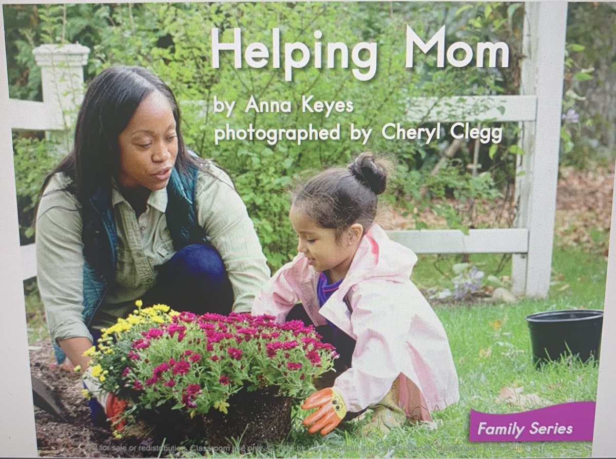 carriesantel's tweet image. I was so happy today to see Heinemann Publishing changed some of their books to represent more diverse families! ❤️ #thisisOURBallwin #leveledliteracyintervention #heinemann #fountasandpinnell