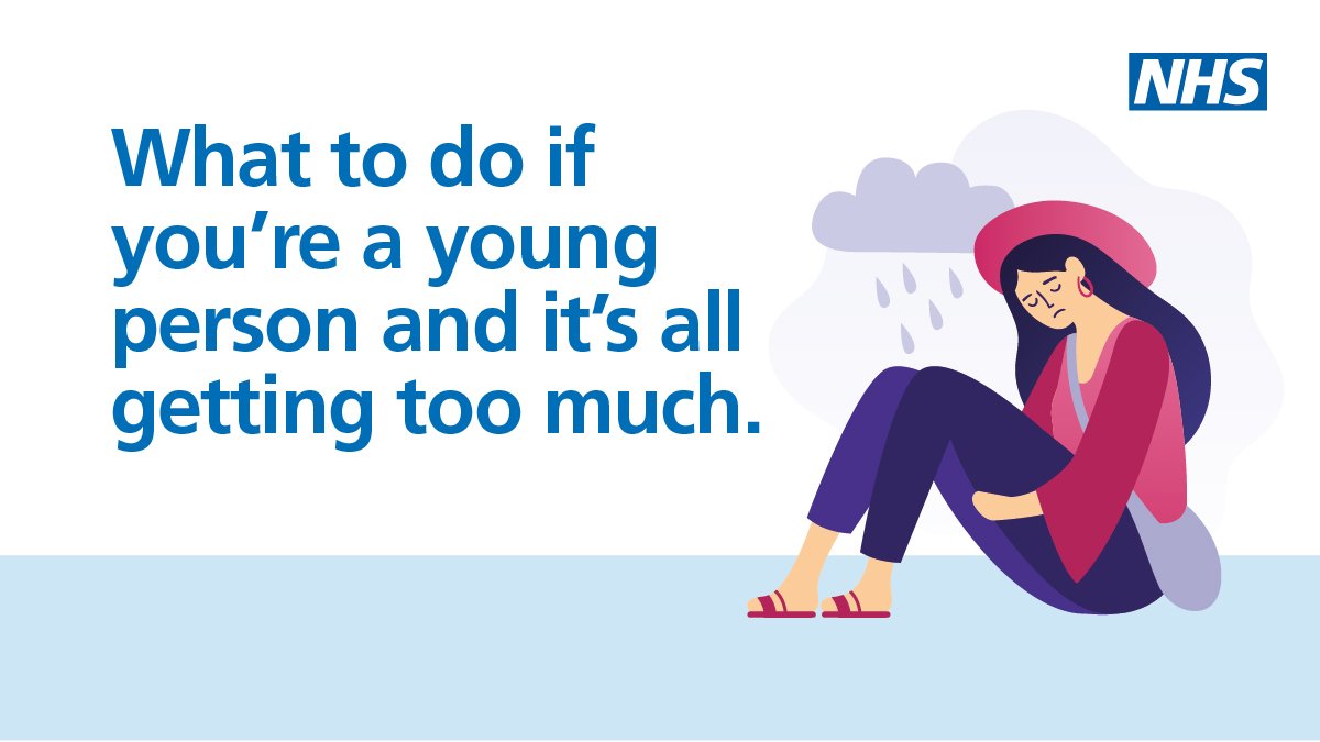 Sometimes things can seem overwhelming, and you may feel you can’t cope. If you’re a young person who feels things are getting too much — learn about the warning signs to look out for and where you can find help.
england.nhs.uk/blog/what-to-d…