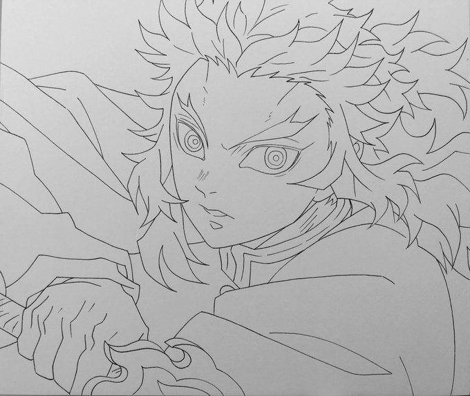 色塗り頑張るぞーー
#鬼滅の刃 