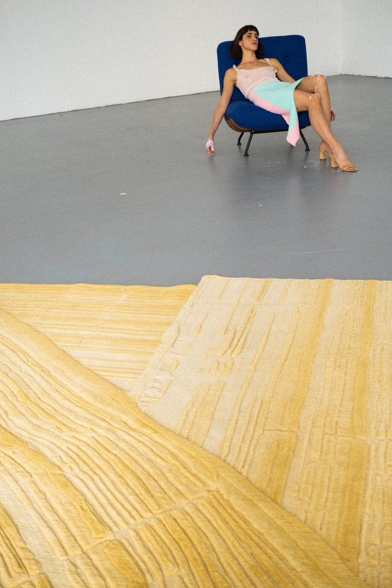 ^STROKE^
.
Stroke 2.0 from Stroke collection designed by <a href="/sabinejm/">sabine marcelis</a> 
.
Ph. <a href="/riccardo/">Riccardo Gale</a>.raspa
Art @motel409
.
#cctapis #cctapisgestures #gesturecollective #cctapisrug #sabinemarcelis #arflex #cctapisteam #cctapisrugs #collectibledesign #salonedelmobile #stroke