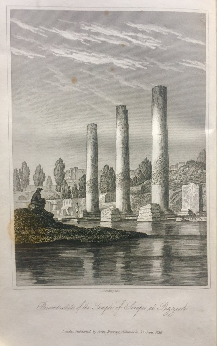 The frontispiece of the Temple of Serapis in Italy illustrates the main point of the book. The temple columns, with their high water marks and evidence of marine encrustation, showed that sea levels had changed and so gradually over time that the monument was undisturbed.
